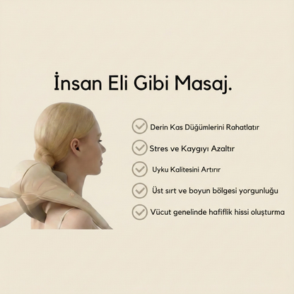 Theraflexa - Kablosuz Boyun ve Omuz Masaj Cihazı