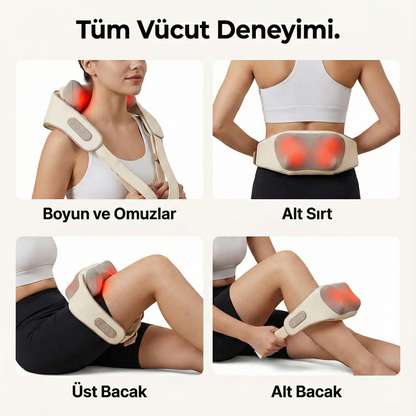 Theraflexa - Kablosuz Boyun ve Omuz Masaj Cihazı